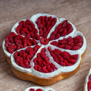 Tarte framboise